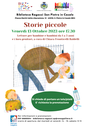 13/10/2023 San Pietro in Casale - Storie Piccole. Letture per bambini e bambine di 1-3 anni