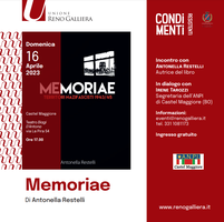 16/04/2023 Castel Maggiore - Memoriae. Un appuntamento di Condimenti Resistenti. 78° Anniversario della Liberazione dell'Italia dal nazifascismo