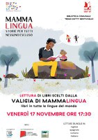 17/11/2023 Bentivoglio - Mammalingua. Letture bilingue in inglese, spagnolo, rumeno e italiano (dai 4 anni)