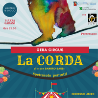 18/07/2023 Castello d'Argile - La corda. Spettacolo circense della compagnia Gera Circus