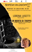 18/07/2023 San Pietro in Casale - Un morto di troppo, di Lorena Lusetti. Un incontro di Aperitivo con l'autore