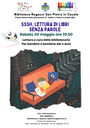 20/05/2023 San Pietro in Casale - Sssh, lettura di libri senza parole. Dai 4 anni