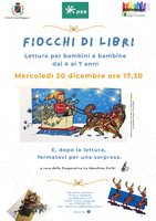 20/12/2023 Castel Maggiore - Fiocchi di storie, lettura per bambini e bambine dai 4 ai 7 anni