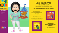 21/10 e 02/12/2023 Pieve di Cento - Libri in giostra. Laboratorio manuale per bambini/e dai 6 ai 10 anni