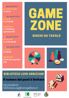 23/11-21/12/2023 San Giorgio di Piano - Game zone. Giochi da tavolo in biblioteca per tutte le età