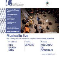 24/02 e 3-10/03/2023 Castel Maggiore - MUSICALIA LIVE. Tre concerti a cura dell'Associazione Musicalia