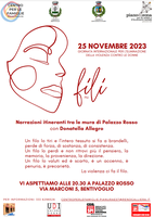 25/11/2023 Bentivoglio - Le iniziative di Bentivoglio per la Giornata internazionale per l'eliminazione della violenza contro le donne 2023