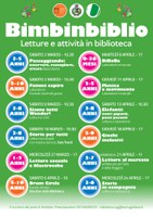 02/03-24/04/2024 San Giorgio di Piano - Bimbinbiblio di marzo-aprile. Letture in biblioteca per bambinə