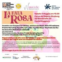 04/05/2024 Castel Maggiore - La fata rosa. Lettura e laboratorio con l'autrice Susana Torrubiano, per bambini/e di 3-8 anni