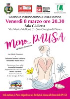 08 e 10/03/2024 San Giorgio di Piano - La Festa Internazionale della Donna a San Giorgio di Piano