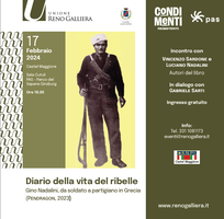 17/02/2024 Castel Maggiore - Diario della vita del ribelle. presentazione libro di Vincenzo Sardone