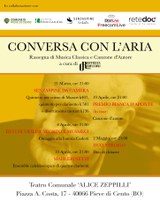 21/03-02/05/2024 Pieve di Cento - Conversa con l'aria - Rassegna di musica classica e canzoni d'autore a cura di Officine Roversi