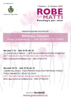01 e 29/10/2025 San Giorgio di Piano - Robe da matti. Psicologia per tutti. Due incontri di Psicosfere