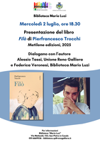02/07/2025 San Pietro in Casale - Filò. Presentazione del libro di Pierfrancesco Trocchi
