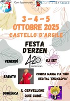 03-05/10/2025 Castello d'Argile - Festa d'Erzen