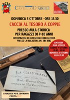 05/10/2025 Castello d'Argile - Caccia al tesoro in Aula Storica (9-10 anni)