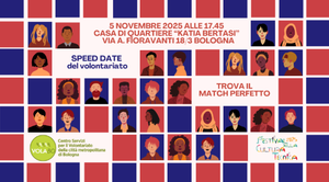 05/11/2025 Bologna - A tu per tu con il volontariato. Speed date del volontariato