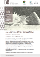 06/12/2025-10/01/2026 Pieve di Cento - Ex Libris e Pro Festivitate Incisioni di Maurizio Boiani