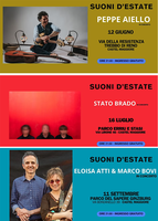 12/06-16/07-11/09/2025 Castel Maggiore - Suoni d'estate. Rassegna musicale