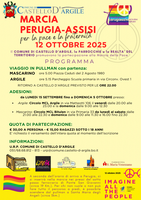12/10/2025 Castello d'Argile - Marcia Perugia-Assisi per la pace e la fraternità