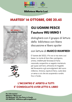 14/10/2025 San Pietro in Casale - Gli uomini pesce, incontro con Wu Ming 1