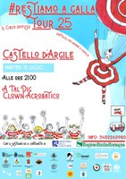 15/07/2025 Castello d'Argile - #Restiamo a galla tour. Circo diffuso