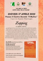 17/04/2025 Bentivoglio - Zapping. Presentazione del libro di Tiberio Artioli