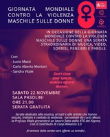 22/11/2025 Castel Maggiore - Don't close your eyes to violence against women. In occasione della Giornata internazionale per l’eliminazione della violenza contro le donne
