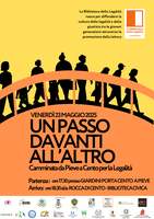 23/05/2025 Pieve di Cento - Un passo davanti all'altro: camminata della legalità" da Pieve di Cento a Cento