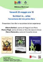 23/05/2025 San Pietro in Casale - Scrittori in... erba, l'avventura del mio primo libro