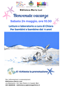 24/05/2025 San Pietro in Casale - Benvenute vacanze. Letture e laboratorio creativo per bambine/i dai 4 anni