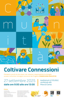 27/09/2025 Pieve di Cento - Coltivare Connessioni. Convegno conclusivo del Progetto CONNESSIONI EDUCATIVE