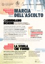 29/08/2025 Castel Maggiore - Marcia dell'ascolto. La tappa di Castel Maggiore prevede due iniziative: Camminiamo insieme e La scuola che vorrei