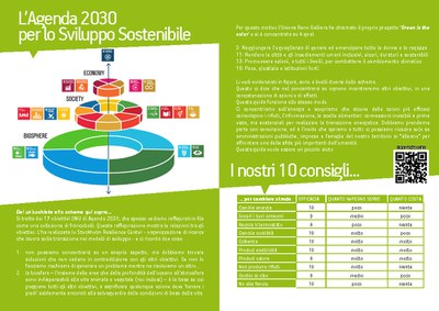 Brochure "Energia" - Focus sull'agenda 2030