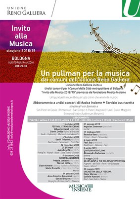 Locandina Invito alla musica