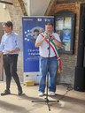 Il saluto di benvenuto di Paolo Crescimbeni, sindaco di San Giorgio di Piano