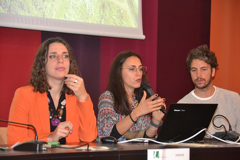 Simona Larghetti, Linda Cavicchi e Mattia Santori