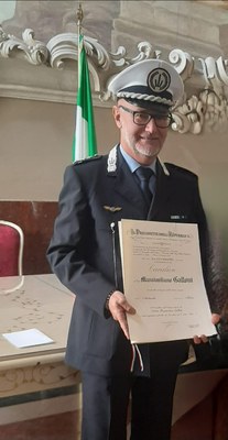 Il Comandante Massimiliano Galloni