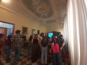Arrivo in Sala consiliare per il primo workshop in presenza, a San Giorgio di Piano: i giovani dell’Unione Reno Galliera hanno incontrato sindache, sindaci e assessore/i degli 8 Comuni dell'Unione per parlare di mobilità sostenibile
