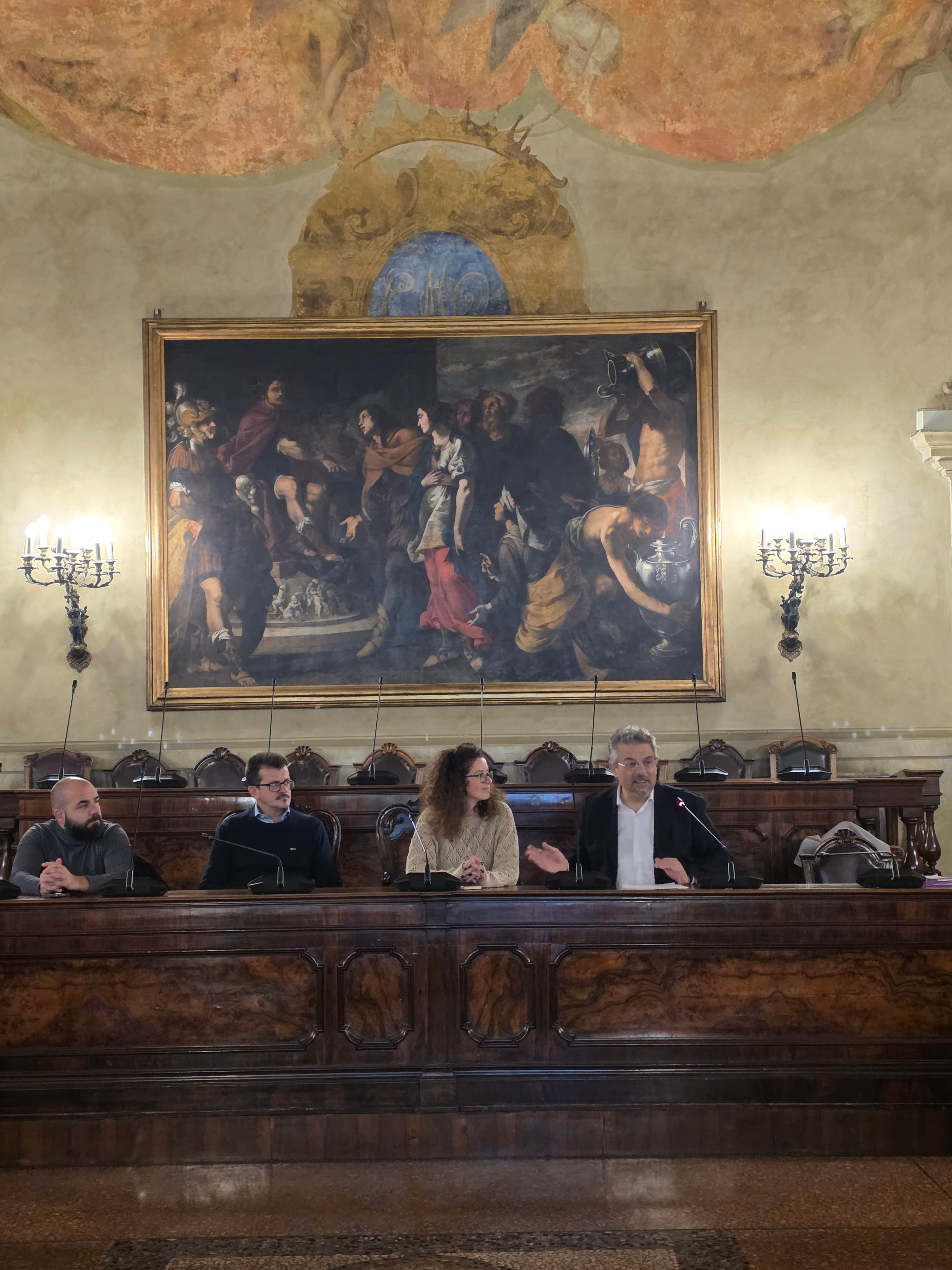 2025-10-Assessori comunali con Alice Vecchi e Franco Cima