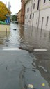 l'acqua ha invaso l'abitato di Castello