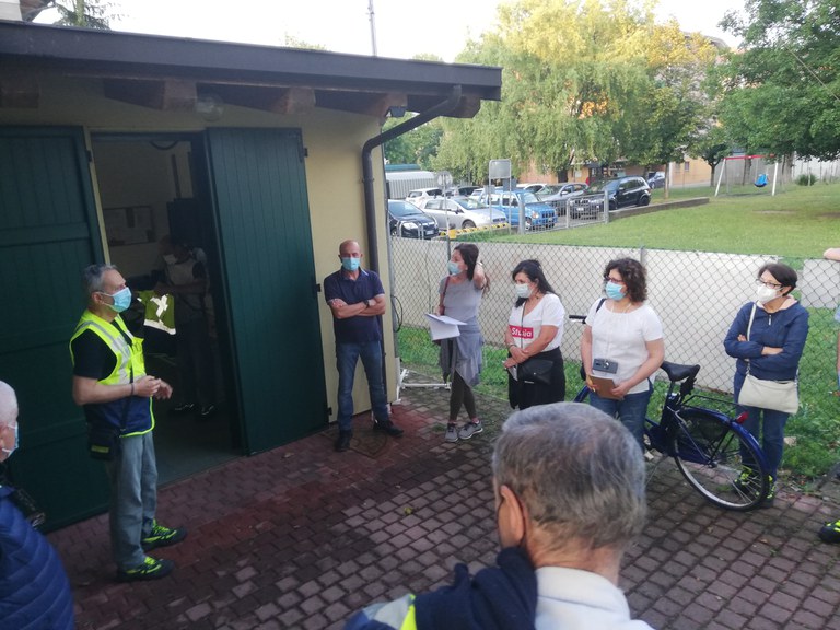 I più giovani come servizio apprendono dai volontari più esperti dell'Associazione le tante nozioni da sapere
