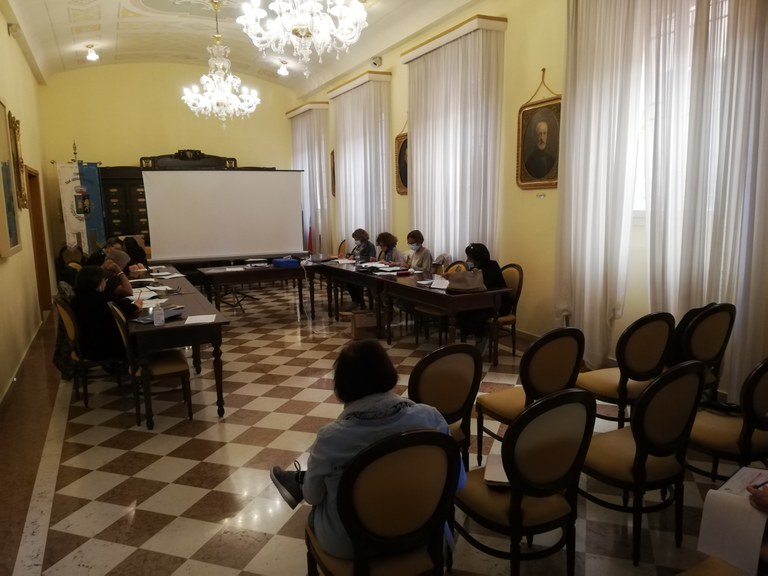 I funzionari appartenenti ai COC dei Comuni dell'Unione Reno Galliera hanno fatto formazione con docenti i tecnici del  SIPC
