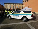 Piazza gremita per l'occasione.