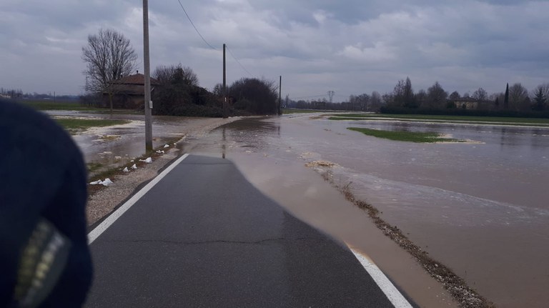 anche le campagne di Argelato sono sommerse