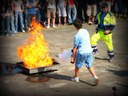 Prova spegnimento incendio con estintori