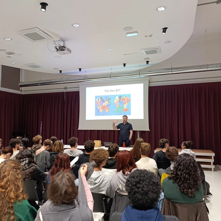 Incontro con Justin HANCOCK (immagine tratta da un evento della VI edizione)