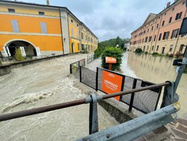 Alluvione: la situazione nei comuni dell'Unione Reno Galliera e una galleria fotografica