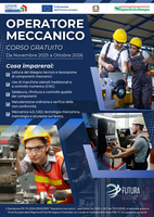 Corso gratuito di Operatore Meccanico (dai 16 anni): scadenza prorogata al 21 novembre