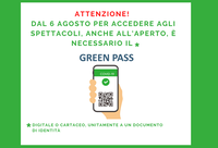 Dal 6 agosto entra in vigore l'obbligo del "green pass"
